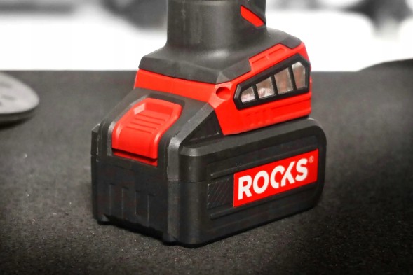ROOKS 20V AQ-ONE КУТОВА ШЛІФУВАЛЬНА МАШИНА 125 ММ, 85 OK-03.4307
