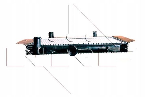 NRF NRF513161(iMOTO) Охолоджувач suzuki samurai 1,3 88- nrf + набір водія #37