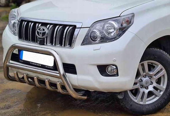 Китай PWT02_LC1018 Передня штанга Toyota Land Cruiser kangaroo A-Bar, хром