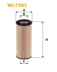 WL7303 WIX FILTERS Фільтр оливи