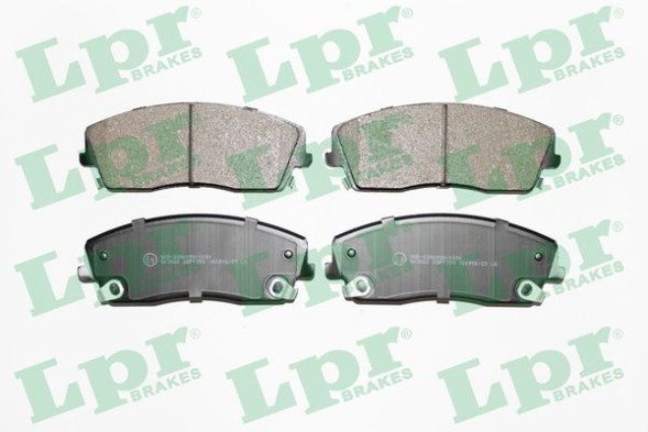 05P1399 LPR Комплект гальмівних колодок з 4 шт дисків