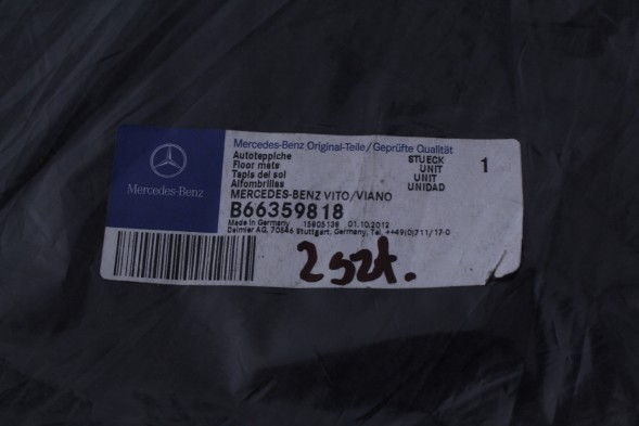 Mercedes-Benz OE КИЛИМКИ САЛОНУ MERCEDES VITO 639 B66359818