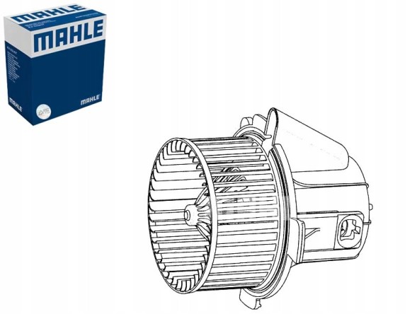 Mahle AB 32 000P Вентилятор повітродувки citroen c4 c4 і peugeot 307 1.4-2.0d 08.00-04.12
