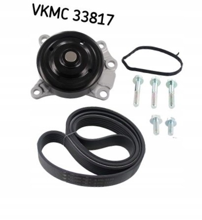 SKF VKMC33817 Комплект ременя Micro-V з помпою - SKF VKMC 33817