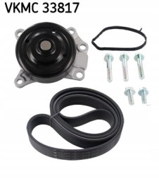 SKF VKMC33817 Комплект ременя Micro-V з помпою - SKF VKMC 33817