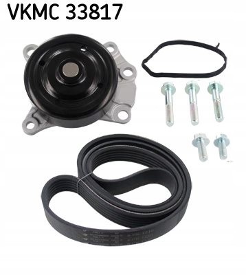 SKF VKMC33817 Комплект ременя Micro-V з помпою - SKF VKMC 33817