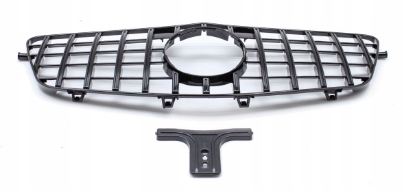 TOPGER KRG-ME-156 XX РЕШІТКА РАДІАТОРА MERCEDES DB E W212 09-12 ЧОРНИЙ ГЛЯНЕЦЬ СТИЛЬ GTR