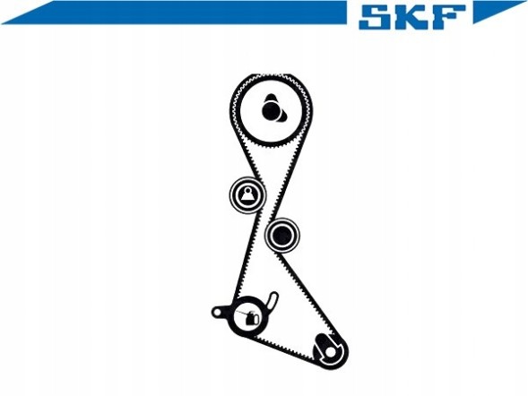 SKF VKMA 06103/SKF Skf комплект грм renault laguna 2,0benz 11/93- + помічник водія #28