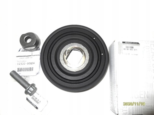 Renault OE 1230300Q2A 0000 Шків Renault OE Master III 2.3 dCi 12303-00Q2A
