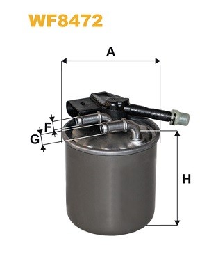 WF8472 WIX FILTERS Фільтр палива