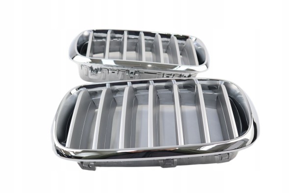 Китай BMV51117303108KOMPLET НИРКА (РЕШІТКА) АТРАПА ГРИЛЬ BMW X5 F15 X6 F16 ПРАВА ЛІВА ТИТАН 51117303108 7303108