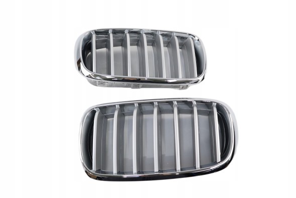Китай BMV51117303108KOMPLET НИРКА (РЕШІТКА) АТРАПА ГРИЛЬ BMW X5 F15 X6 F16 ПРАВА ЛІВА ТИТАН 51117303108 7303108