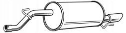 Walker 23381 Глушник вихлопної системи задньої частини підходить для: opel corsa d 1.7d 08.06-08.14