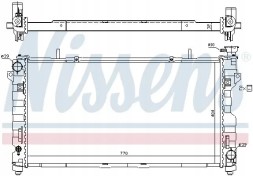 Nissens 61025 Радіатор охолодження 61025 nissens chrysler dodge