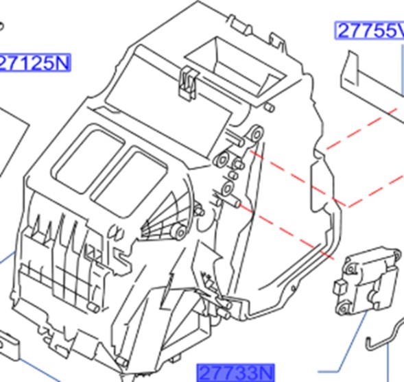 Infiniti OE 277328H300 Газовий амортизатор N