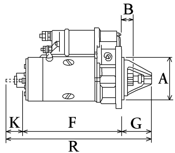 F032116062 HC CARGO Стартер