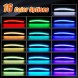 Китай JGD-CM16-FRSMRGB Габаритні LED ліхтарі – Передні та Задні – RGB + Пульт CHEVROLET CAMARO 2016-2023