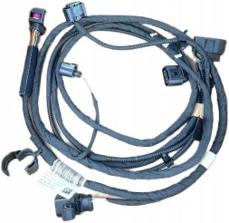 Volkswagen OE 7E0971114 , 7E0971114DE , NOWA wiązka przód Radar, otwieranie maski, czujnik temperatury VW T5 LIFT Комплект проводки бампера переднього PDC Радар Галоген НОВИЙ OE