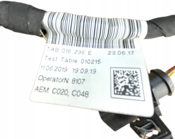 Volkswagen OE 7E0971114 , 7E0971114DE , NOWA wiązka przód Radar, otwieranie maski, czujnik temperatury VW T5 LIFT Комплект проводки бампера переднього PDC Радар Галоген НОВИЙ OE