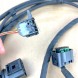 Volkswagen OE 7E0971114 , 7E0971114DE , NOWA wiązka przód Radar, otwieranie maski, czujnik temperatury VW T5 LIFT Комплект проводки бампера переднього PDC Радар Галоген НОВИЙ OE