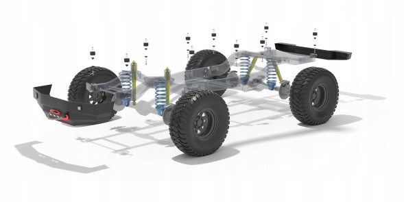 Китай BL / REXSTON 25mm SsangYong Rexton 4x4 Body Lift Body 25мм