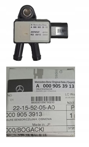 Mercedes-Benz OE ВАКУУМНИЙ ДАТЧИК МЕРСЕДЕС A0009053913