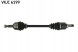 SKF VKJC 6199 Skf піввісь renault megane iii/scenic iii le. 684Мм