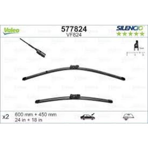 577824 VALEO Комплект склоочисників