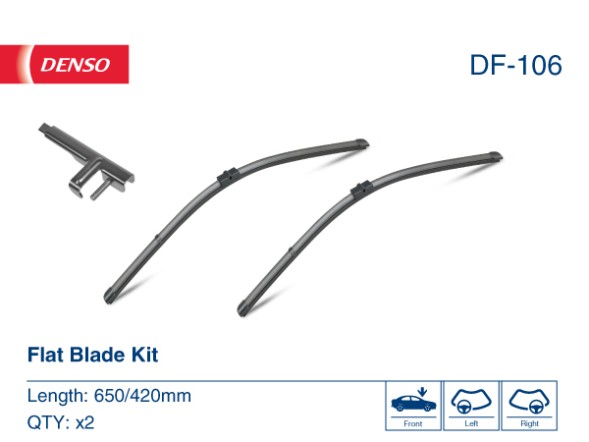 DF 106 DENSO Комплект щіток склоочисника Denso 650 420мм
