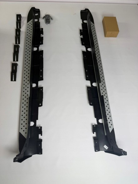 CP BMW X3 F25 STOPNIE ALUMINIOWE PROGI PODPROŻA Z ALUMINIUM 2013-2018 Алюмінієві пороги для BMW X3 F25, накладки на пороги з алюмінію 2010-2017
