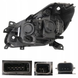 TYC 6055101E MHM TUNING Рефлектор Фара Передня Tyc Renault Clio III 3 2005-2009 Р