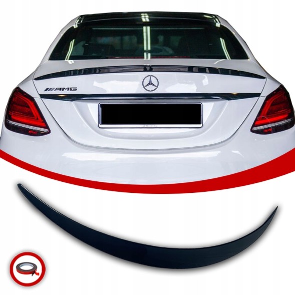 Китай MERCEDES W177 A200 LOTKA SPOILER DOKŁADKA TYLNA SEDAN CZARNY POŁYSK MERCEDES W177 A200 ЛЬОТОК СПОЙЛЕР НАКЛАДКА ЗАДНЯ СЕДАН ЧОРНИЙ ГЛЯНЕЦЬ