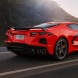 Китай JGD-CORVC8-RSZ51H Спойлер Задній Лоток Z51 Високий Чорний Блиск CHEVROLET CORVETTE C8 2020-2024