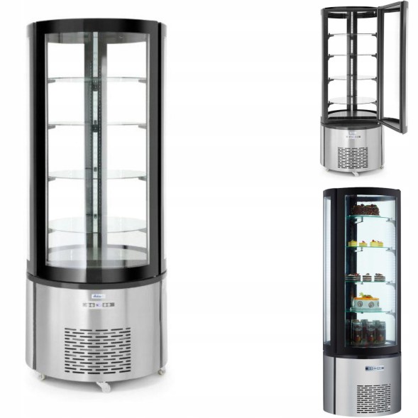 Китай WEW-SC-HP-1010235 Холодильна Вітрина ARKTIC Кругла 360л 4 Полиці LED Гастрономія