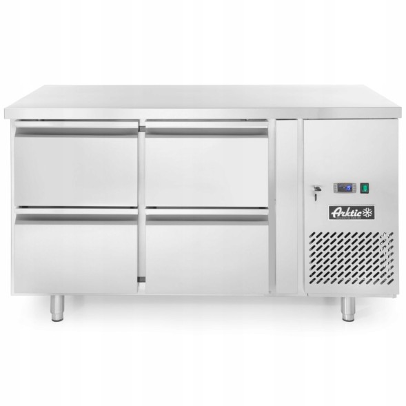 Китай WEW-SC-HP-1012784 Холодильний стіл ARKTIC Profi Line 280л Нержавіюча сталь 4 шухляди для гастрономії