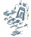 Audi OE AUDI A8 S8 04-10 СИЛОВЕ КРІСЛО ЛІВЕ 4E0959705A
