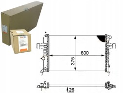 Behr Hella Service 8MK 376 710-314 Охолоджувач двигуна - система охолодження двигуна [behr