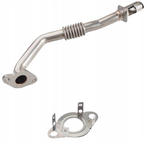 Volkswagen OE 04L131521AR 03L131547D З'ЄДНУВАЛЬНА ТРУБА ШЛАНГА + ПРОКЛАДКА EGR - ІНДУКЦІЙНА ТРУБА 04L131521AR ОРИГІНАЛ