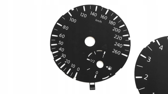 Moman 0089688086773 Infiniti QX30 заміна циферблатів миль/год/год