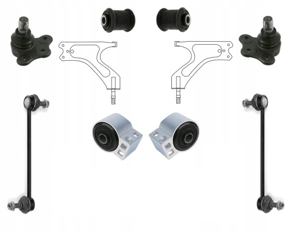 ScanTech 5236823 КІНЦЕВА ВТУЛКА РОЗ'ЄМУ ПЕРЕДНЬОГО ВАЛЕЖА SAAB 9-5 95 2002-2010