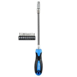 MT32309 MOLDER Викрутка із гнучким подовжувачем і комплектом насадок Molder 9шт