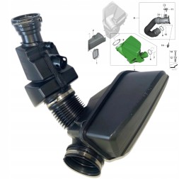 Mertt MRT-2031893 Корпус трубки впускний повітряний шнур резонатор BMW 3 G20 G21 320i 330i 2017-
