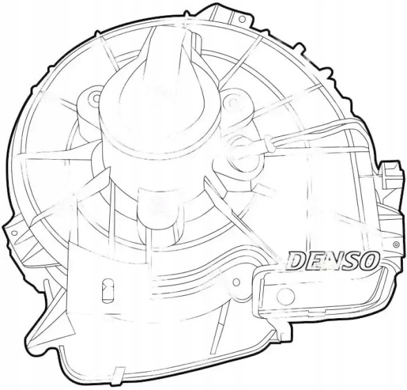 Denso DEA20004 Повітродувний вентилятор припливу dea20004 denso