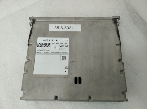 Audi OE 8V0919191 ЦИФРОВИЙ ТВ-ТЮНЕР DVB-DTV AUDI A3 SKODA KODIAQ SKODA OCTAVIA