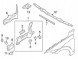 Volvo OE Ліва зона зминання Volvo OE 32348547
