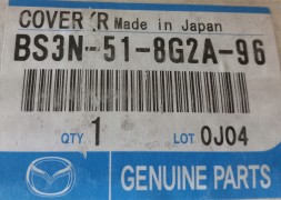 Mazda OE Кришка права омивача фари - Mazda 6 BK BS3N518G2A96