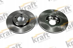 Kraft 6000075 + 6040130 SEAT EXEO Гальмівні колодки + диски передні kraft SEAT EXEO 288 мм