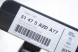 BMW OE 5A2DA77 51475A2DA77 Гумові килимки чорні передні Allweather MINI U25 Countryman 5A2DA77