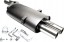 TA-Technix EVOE466E276-1 Спортивний кінцевий глушник вихлопу TA TECHNIX EVOE466E276 2x76мм BMW E46 6Cyl.