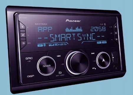 Pioneer MVH-S620BT автомобільна магнітола 2-DIN Bluetooth MP3 USB AUX VarioColor